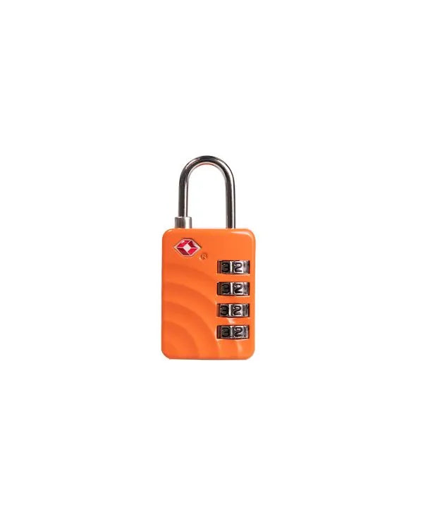 TSA-Zahlenschloss mit 4-stelligem Code – Orange